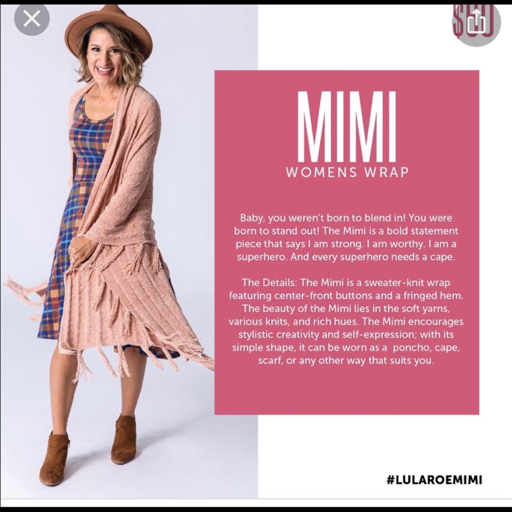 Lularoe Mimi Wrap /Shawl